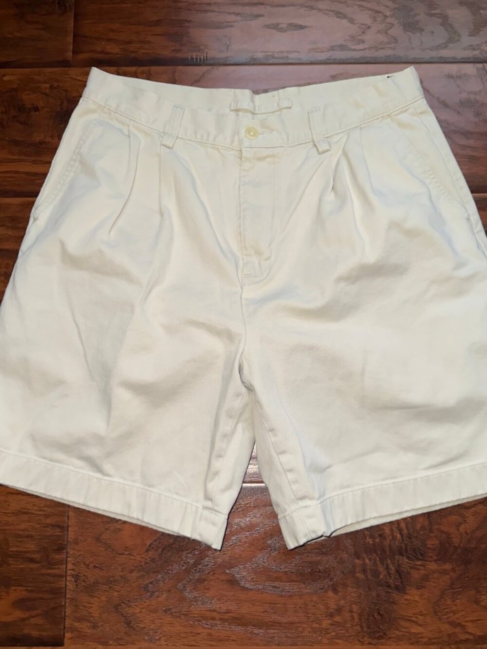 Nautica Rigger Mens Khaki Shorts Size 32 Classic Fit Chino